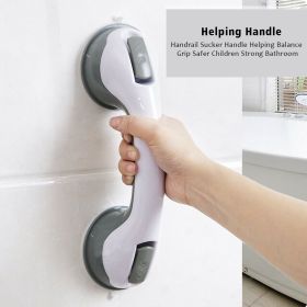 Power Shower Grip Handle Bathroom Suction Grab Bar Safety Rail Tub Bath Vacuum