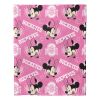 Ohio State OFFICIAL NCAA & Disney's Minnie Mouse Character Hugger Pillow & Silk Touch Throw Set