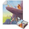 Disney Lion King King Pride Silk Touch Sherpa Throw Blanket 50X60 Inches