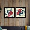 Trendy Decor 4U "Japanese Blossoms I" Framed Wall Art for Living Room, Wall Art Print for Home Decor, Bedroom Wall Art by JG Studio