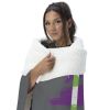 Nickelodeon Teenage Mutant Ninja Turtles Donnie TMNT Silk Touch Sherpa Throw Blanket 50X60 Inches