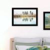 Trendy Decor 4U "Peaceful Lake Reflection" Framed Wall Art for Living Room, Wall Art Print for Home Decor, Bedroom Wall Art by Bluebird Barn