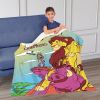 Disney Lion King Lion King Poster Silk Touch Sherpa Throw Blanket 50X60 Inches