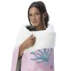 Disney The Little Mermaid Pink Mermaids Silk Touch Sherpa Throw Blanket 50X60 Inches