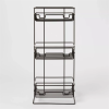 3 Tier Round Wire Shower Storage Tower