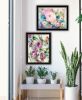 Trendy Decor 4U Abstract Florals to wish you Good luck, Success, Longevity; should keep you smiling Framed Wall Art for Living Room