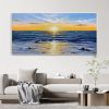 Abstract Wall Decor Palette Knife Oil Painting Seascape Picture Unframed Acrylic Canvas Wall Art Handmade Decorative Item