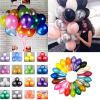 10pcs 12 inch Glossy Pearl Latex Balloons Birthday Party Wedding Colorful Inflatable Decor Ballon Kids Toys Air Balls