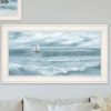 Trendy Decor 4U "Steadfast in the Waves" Framed Wall Art for Living Room, Wall Art Print for Home Decor, Bedroom Wall Art by Georgia Janisse